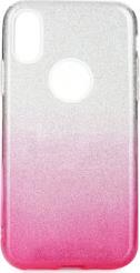 SHINING BACK COVER CASE FOR APPLE IPHONE 11 (6,1) CLEAR/PINK FORCELL