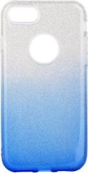 SHINING BACK COVER CASE FOR APPLE IPHONE 7 / 8 CLEAR/BLUE FORCELL