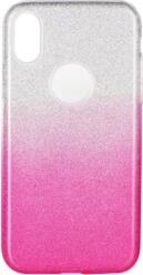 SHINING BACK COVER CASE FOR HUAWEI P30 LITE CLEAR/PINK FORCELL