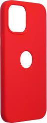 SILICONE CASE FOR IPHONE 12 PRO MAX RED (WITH HOLE) FORCELL