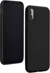 SILICONE LITE BACK COVER CASE FOR IPHONE 12 PRO MAX BLACK FORCELL από το e-SHOP
