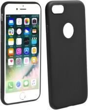SOFT BACK COVER CASE FOR APPLE IPHONE 7 BLACK FORCELL από το e-SHOP