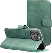 TENDER BOOK CASE FOR IPHONE 13 PRO MAX GREEN FORCELL από το e-SHOP