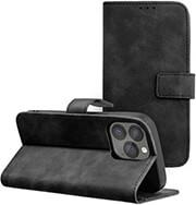 TENDER BOOK CASE FOR IPHONE 7 / 8 / SE 2020 BLACK FORCELL από το e-SHOP