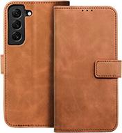 TENDER BOOK CASE FOR SAMSUNG GALAXY A12 BROWN FORCELL από το e-SHOP