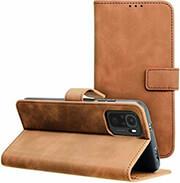 TENDER BOOK CASE FOR XIAOMI REDMI 10 BROWN FORCELL