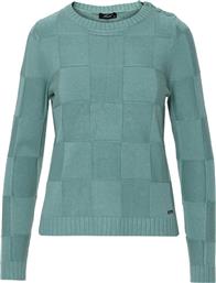 ΓΥΝΑΙΚΕΙΑ ΠΛΕΚΤΗ ΜΠΛΟΥΖΑ ΜΕ ΓΕΩΜΕΤΡΙΚΟ ΜΟΤΙΒΟ - 081.90.01.006 ΤΥΡΚΟΥΑΖ FOREL