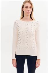 ΓΥΝΑΙΚΕΙΑ ΠΛΕΚΤΗ ΜΠΛΟΥΖΑ ΜΕ ΣΤΡΑΣ - 081.90.01.018 ΕΚΡΟΥ FOREL