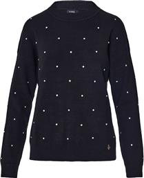 ΓΥΝΑΙΚΕΙΑ ΠΛΕΚΤΗ ΜΠΛΟΥΖΑ ΜΕ ΣΤΡΑΣ - 081.90.01.021 ΜΑΥΡΟ FOREL