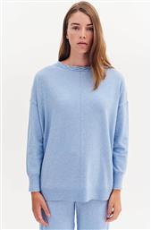 ΓΥΝΑΙΚΕΙΑ ΠΛΕΚΤΗ ΜΠΛΟΥΖΑ ΜΕ ΣΤΡΟΓΓΥΛΗ ΛΑΙΜΟΚΟΨΗ - 081.90.01.012 ΣΙΕΛ FOREL