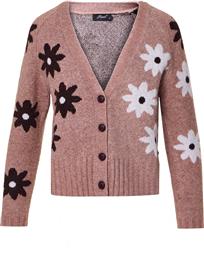 ΓΥΝΑΙΚΕΙΑ ΠΛΕΚΤΗ ΖΑΚΕΤΑ ΜΕ ΜΟΤΙΒΟ ΛΟΥΛΟΥΔΙΩΝ - 081.90.01.007 ΚΑΜΗΛΟ FOREL