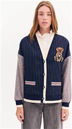 ΓΥΝΑΙΚΕΙΑ ΡΙΓΕ ΠΛΕΚΤΗ ΖΑΚΕΤΑ - 081.91.01.007 ΣΚΟΥΡΟ ΜΠΛΕ FOREL