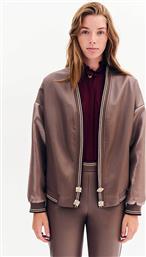ΓΥΝΑΙΚΕΙΑ ΖΑΚΕΤΑ ΜΕ FAUX ΔΕΡΜΑ RIBBED - 081.91.01.003 ΚΑΦΕ FOREL