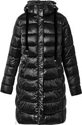 ΓΥΝΑΙΚΕΙΟ ΜΠΟΥΦΑΝ ΚΑΠΙΤΟΝΕ ΜΕ ΚΟΥΚΟΥΛΑ - 081.60.01.017 ΜΑΥΡΟ FOREL