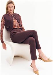 ΓΥΝΑΙΚΕΙΟ ΠΑΝΤΕΛΟΝΙ CIGARETTE ΜΕ ΛΑΣΤΙΧΟ ΜΟΝΟΧΡΩΜΟ - 081.20.01.003 ΚΑΦΕ FOREL