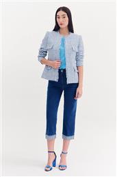 ΓΥΝΑΙΚΕΙΟ ΠΑΝΤΕΛΟΝΙ ΤΖΙΝ CROP - 080.20.01.071 DENIM BLUE FOREL από το NOTOS