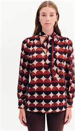 ΓΥΝΑΙΚΕΙΟ ΠΟΥΚΑΜΙΣΟ ΜΕ ΓΕΩΜΕΤΡΙΚΟ ΣΧΕΔΙΟ - 081.80.01.017 ΤΑΜΠΑ FOREL