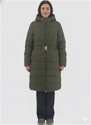 ΜΑΚΡΥ ΜΠΟΥΦΑΝ ΚΑΠΙΤΟΝΕ ΜΕ ΖΩΝΗ - ΧΑΚΙ FOREL