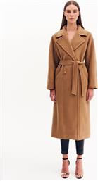 ΜΑΚΡΥ ΜΑΛΛΙΝΟ ΠΑΛΤΟ ΜΕ ΖΩΝΗ - ΚΑΜΗΛΟ FOREL