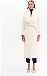 ΠΑΛΤΟ ΜΑΚΡΥ ΜΕ ΖΩΝΗ - ΕΚΡΟΥ FOREL