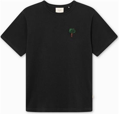 ΑΝΔΡΙΚΟ T-SHIRT ΜΕ ΚΕΝΤΗΜΑ REGULAR FIT ''TREE'' - F4086 ΜΑΥΡΟ FORET