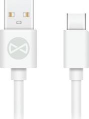 CABLE USB - USB-C 1,0 M 3A WHITE FOREVER