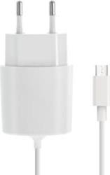 MICRO USB WALL CHARGER 2.1A WHITE FOREVER