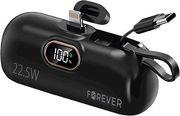 MINI POWER BANK MTB-100 22.5W 5000 MAH LIGHTNING BLACK FOREVER