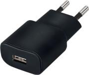TC-01 WALL CHARGER USB 2A BLACK FOREVER από το e-SHOP