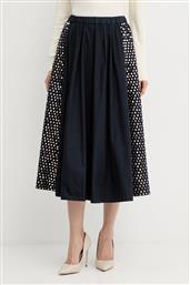 ΒΑΜΒΑΚΕΡΗ ΦΟΥΣΤΑ ΧΡΩΜΑ: ΝΑΥΤΙΚΟ ΜΠΛΕ, 14114.MY.SKIRT FORTE FORTE