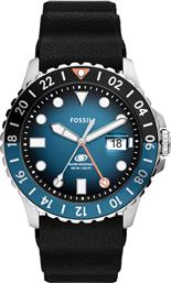 ΡΟΛΟΙ BLUE GMT FS6049 ΜΑΥΡΟ FOSSIL