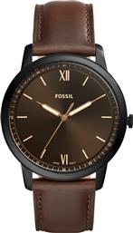 ΡΟΛΟΙ THE MINIMALIST 3H FS5551 ΚΑΦΕ FOSSIL