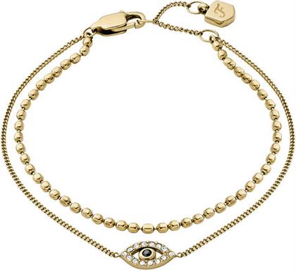 ΒΡΑΧΙΟΛΙ SUTTON EVIL EYE JF04794710 ΧΡΥΣΟ FOSSIL