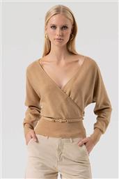 ΓΥΝΑΙΚΕΙΑ ΚΡΟΥΑΖΕ ΜΠΛΟΥΖΑ RIBBED - FR25WT7023K459Q7-S81 ΜΠΕΖ FRACOMINA