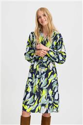 ΓΥΝΑΙΚΕΙΟ MINI ΦΟΡΕΜΑ ΜΕ ALL-OVER PRINT LOOSE FIT - 20614313 ΜΠΛΕ ΣΚΟΥΡΟ FRANSA από το NOTOS