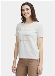 T-SHIRT 20613424 ΛΕΥΚΟ REGULAR FIT FRANSA