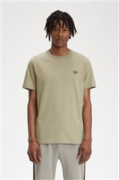 ΑΝΔΡΙΚΗ ΜΠΛΟΥΖΑ CREW NECK T-SHIRT M1600-U84 ΠΡΑΣΙΝΟ FRED PERRY