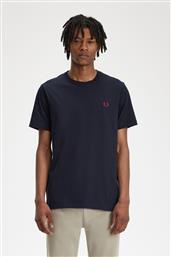 ΑΝΔΡΙΚΗ ΜΠΛΟΥΖΑ CREW NECK T-SHIRT M1600-V73 ΜΠΛΕ FRED PERRY