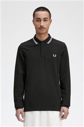 ΑΝΔΡΙΚΗ ΜΠΛΟΥΖΑ LS TWIN TIPPED POLO M3636-T50 ΠΡΑΣΙΝΟ FRED PERRY