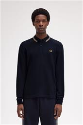 ΑΝΔΡΙΚΗ ΜΠΛΟΥΖΑ LS TWIN TIPPED POLO M3636-W53 ΜΠΛΕ FRED PERRY