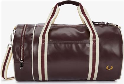 ΑΝΔΡΙΚΗ ΤΣΑΝΤΑ TONAL CLASSIC BARREL BAG L7255-R82 ΜΠΟΡΝΤΟ FRED PERRY