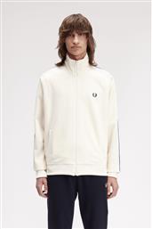 ΑΝΔΡΙΚΗ ΖΑΚΕΤΑ CONTRAST TAPE TRACK JACKET J5557-729 ΕΚΡΟΥ FRED PERRY