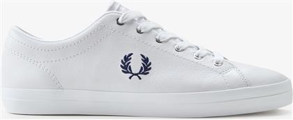 ΑΝΔΡΙΚΟ ΔΕΡΜΑΤΙΝΟ SNEAKER BASELINE LEATHER B7311-200 ΛΕΥΚΟ FRED PERRY