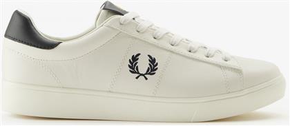 ΑΝΔΡΙΚΟ ΔΕΡΜΑΤΙΝΟ SNEAKER SPENCER LEATHER B4334-254 ΛΕΥΚΟ FRED PERRY