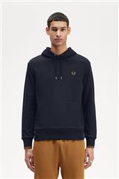 ΑΝΔΡΙΚΟ ΦΟΥΤΕΡ ΜΕ ΚΟΥΚΟΥΛΑ TIPPED HOODED SWEATSHIRT M2643-R63 ΜΠΛΕ FRED PERRY