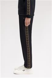 ΑΝΔΡΙΚΟ ΠΑΝΤΕΛΟΝΙ ΦΟΡΜΑΣ CONTRAST TAPE TRACK PANT T5507-Q27 ΜΑΥΡΟ BLACK FRED PERRY