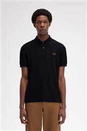 ΑΝΔΡΙΚΟ POLO PLAIN SHIRT M6000-U35 ΜΑΥΡΟ FRED PERRY