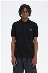 ΑΝΔΡΙΚΟ POLO PLAIN SHIRT M6000-V43 ΜΑΥΡΟ FRED PERRY