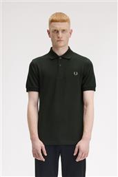 ΑΝΔΡΙΚΟ POLO PLAIN SHIRT M6000-Y72 ΠΡΑΣΙΝΟ FRED PERRY
