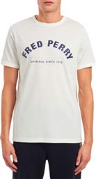 ARCH BRANDED T-SHIRT ΑΝΔΡΙΚΟ M1654-129 WHITE FRED PERRY